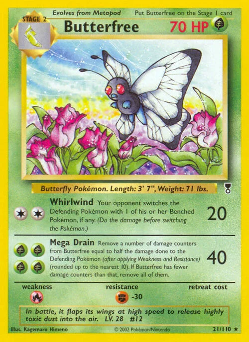 Butterfree — Legendary Collection