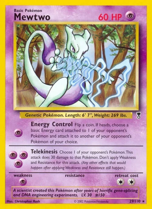 Mewtwo Lv.30 — Legendary Collection