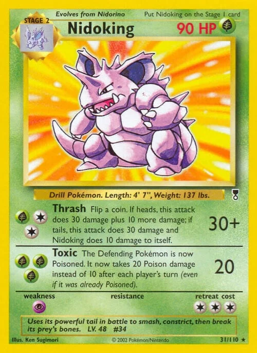 Nidoking — Legendary Collection