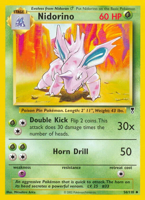 Nidorino — Legendary Collection
