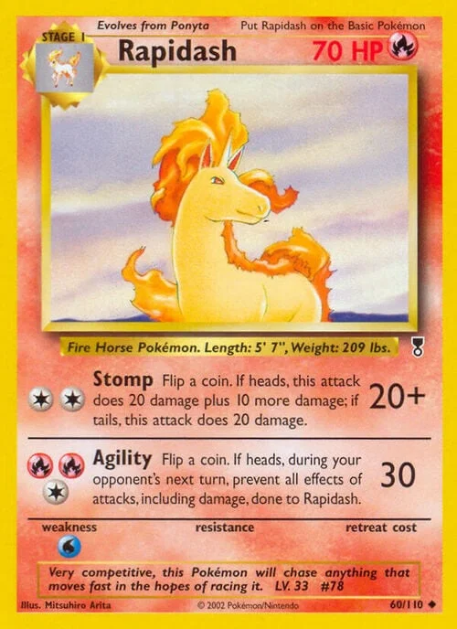Rapidash — Legendary Collection
