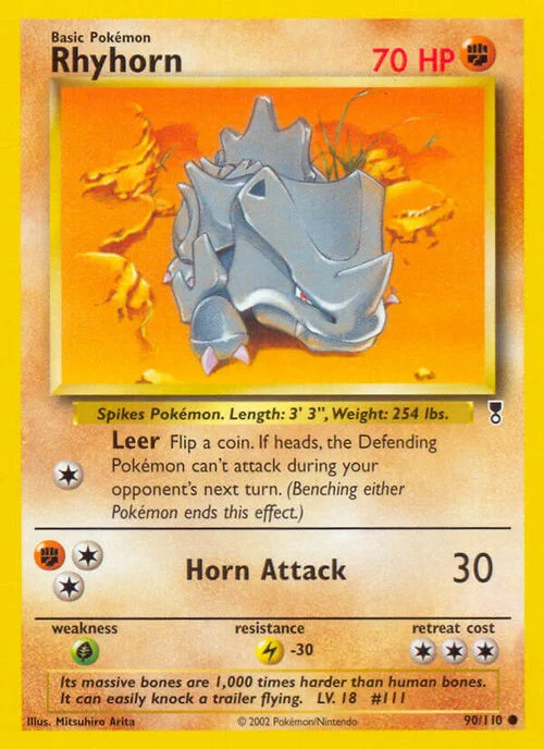 Rhyhorn — Legendary Collection