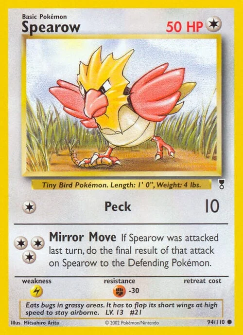 Spearow — Legendary Collection