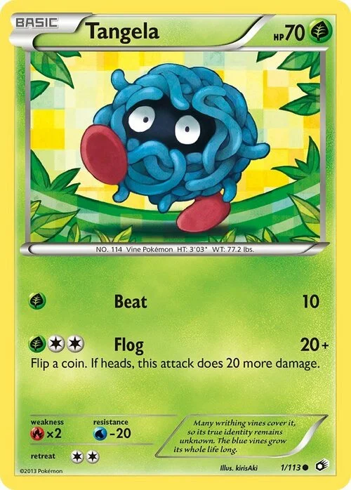 Tangela — Legendary Treasures