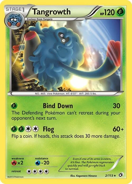 Tangrowth — Legendary Treasures
