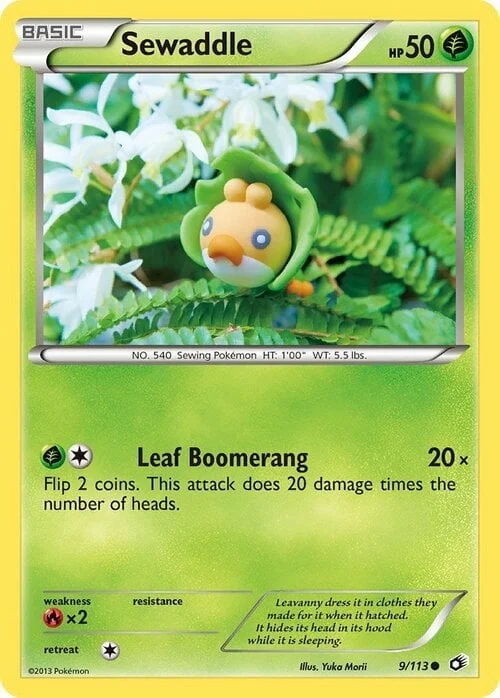 Sewaddle — Legendary Treasures