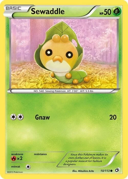 Sewaddle — Legendary Treasures
