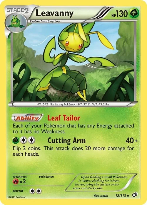 Leavanny — Legendary Treasures
