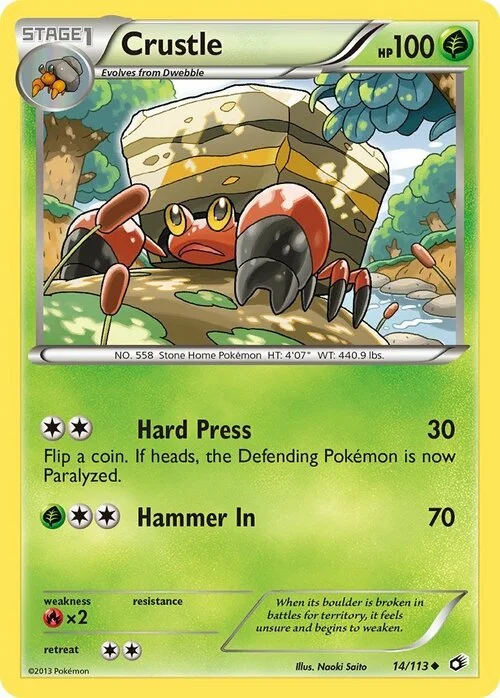 Crustle — Legendary Treasures