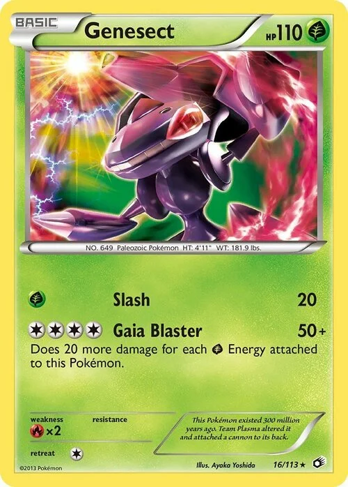 Genesect — Legendary Treasures