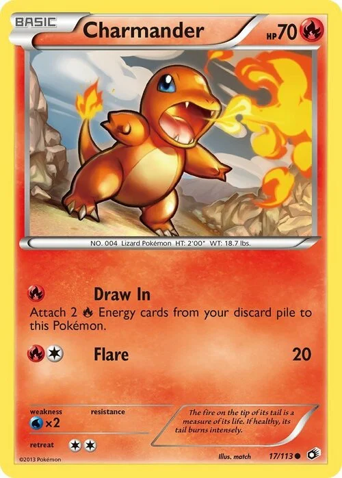 Charmander — Legendary Treasures