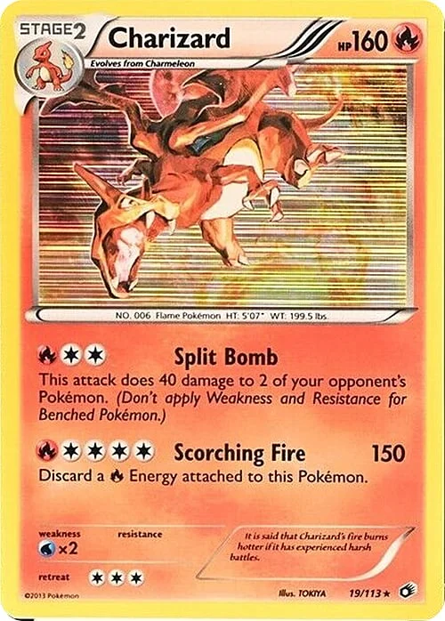 Charizard — Legendary Treasures