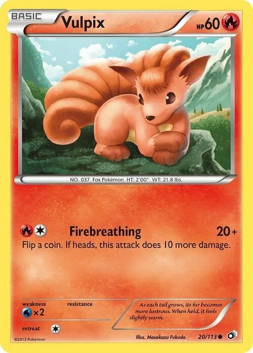 Vulpix — Legendary Treasures