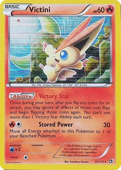 Victini — Legendary Treasures