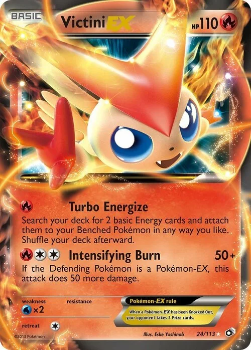 Victini EX — Legendary Treasures