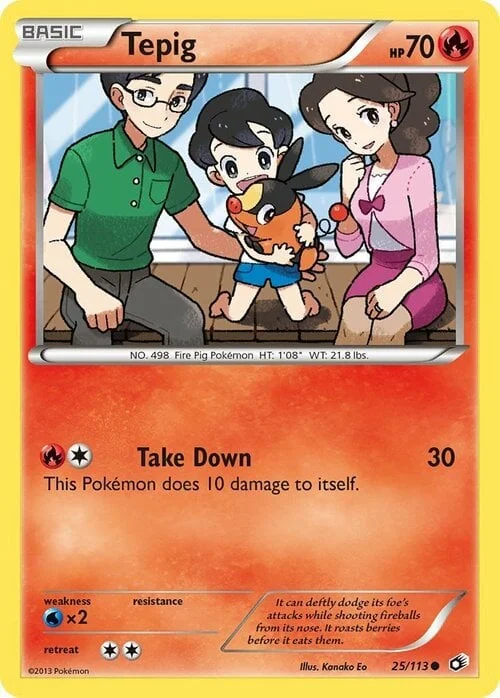 Tepig — Legendary Treasures
