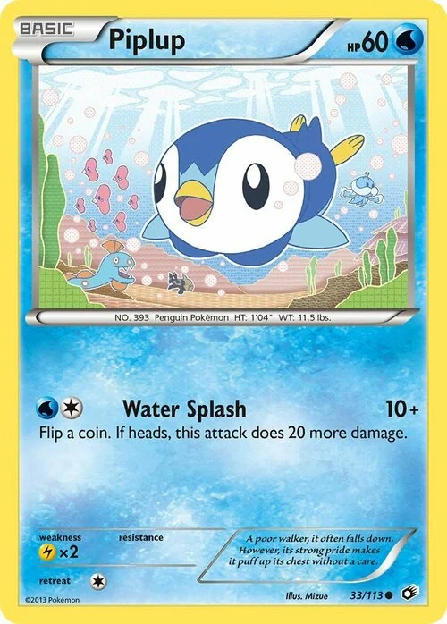 Piplup — Legendary Treasures