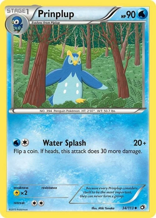 Prinplup — Legendary Treasures