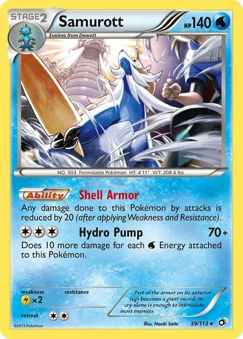 Samurott — Legendary Treasures