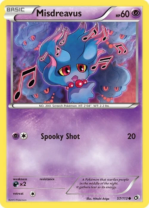 Misdreavus — Legendary Treasures