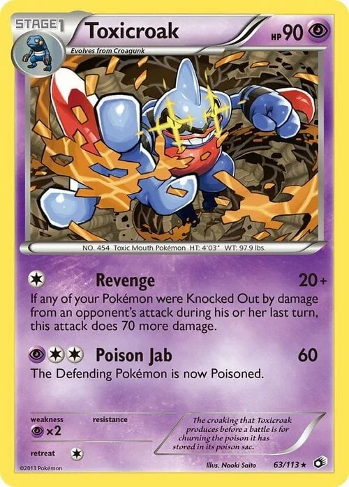 Toxicroak — Legendary Treasures