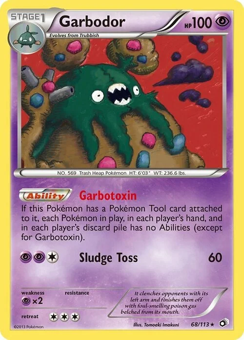 Garbodor — Legendary Treasures