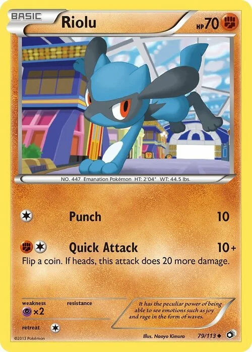 Riolu — Legendary Treasures