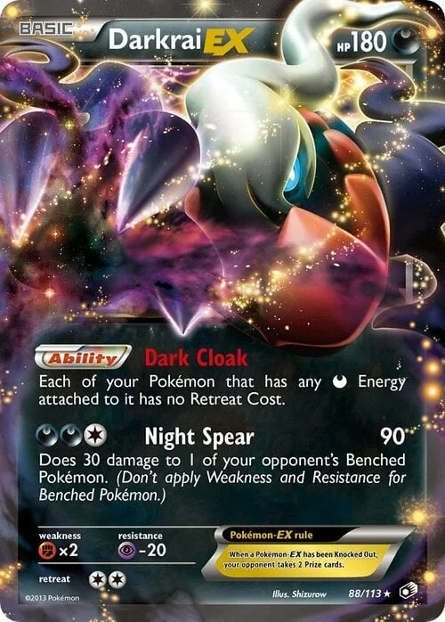 Darkrai EX — Legendary Treasures