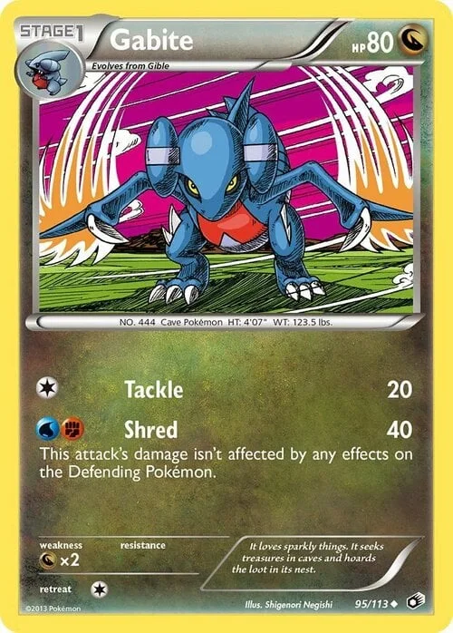 Gabite — Legendary Treasures