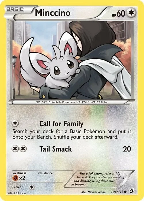 Minccino — Legendary Treasures