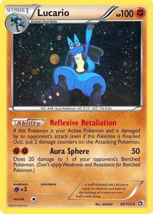 Lucario — Theme Deck & Blisters Exclusives