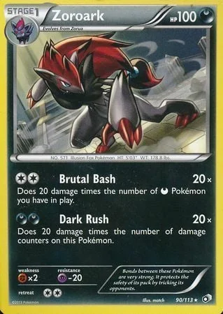 Zoroark — Theme Deck & Blisters Exclusives