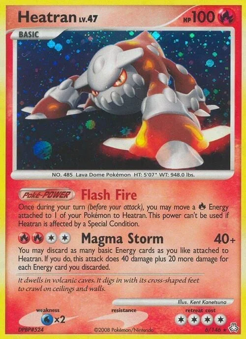Heatran Lv.47 — Legends Awakened