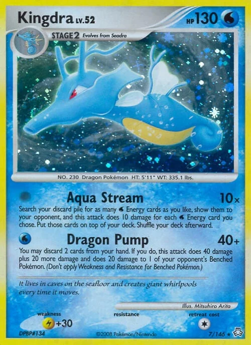 Kingdra Lv.52 — Legends Awakened