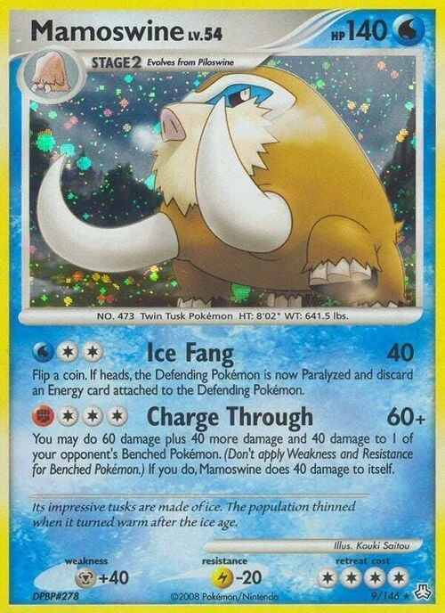 Mamoswine Lv.54 — Legends Awakened