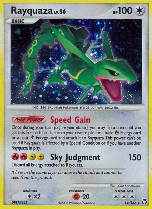 Rayquaza Lv.56 — Legends Awakened