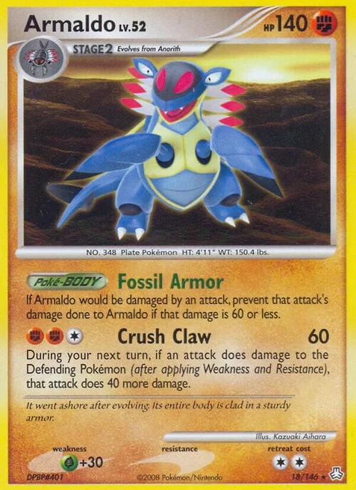 Armaldo Lv.52 — Legends Awakened