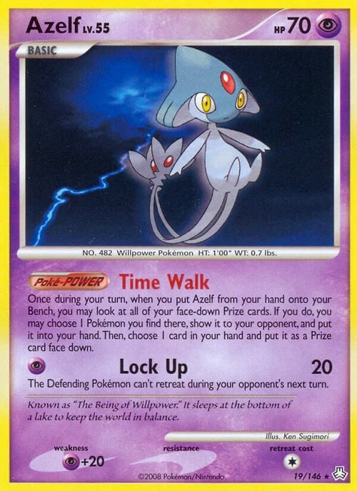 Azelf Lv.55 — Legends Awakened