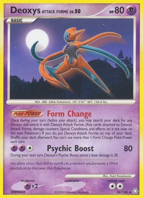 Deoxys Attack Forme Lv.50 — Legends Awakened