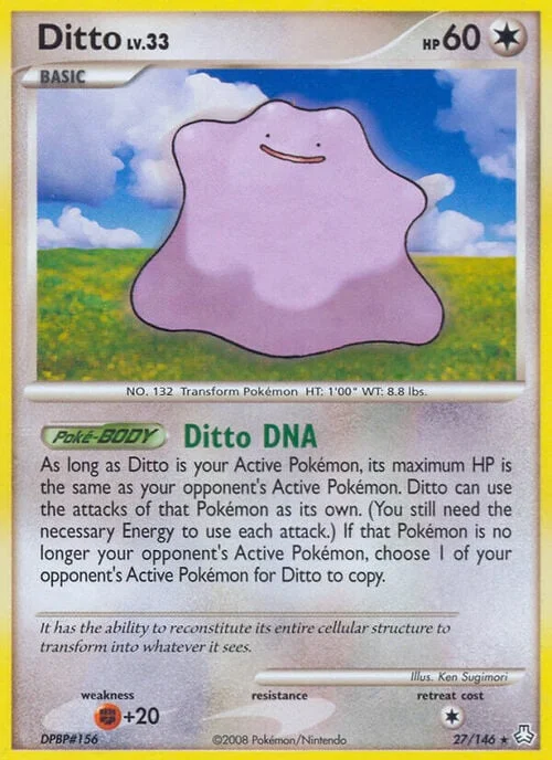 Ditto Lv.33 — Legends Awakened