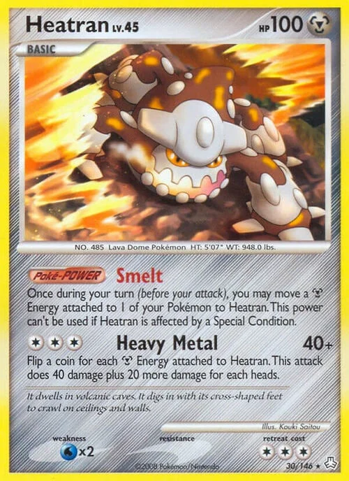 Heatran Lv.45 — Legends Awakened