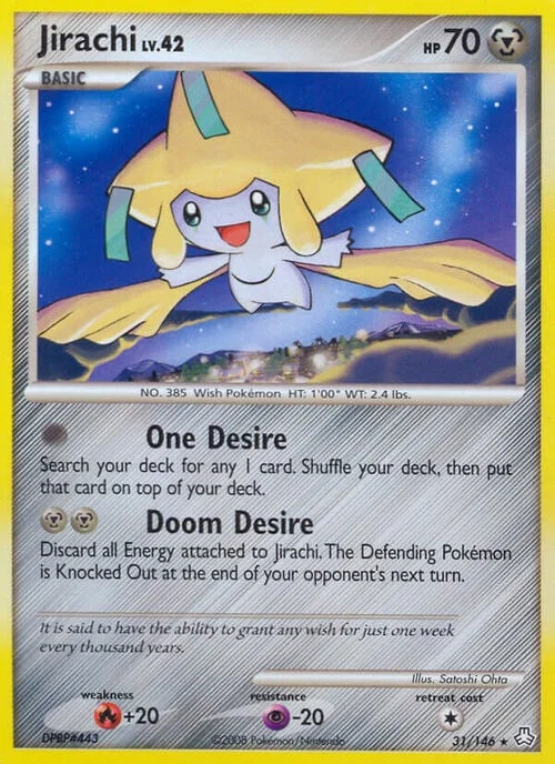 Jirachi Lv.42 — Legends Awakened