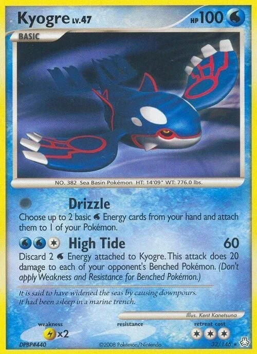 Kyogre Lv.47 — Legends Awakened
