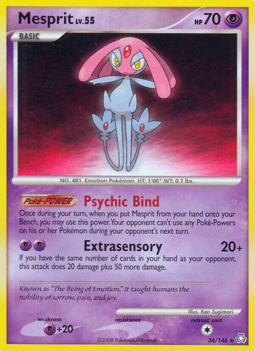 Mesprit Lv.55 — Legends Awakened