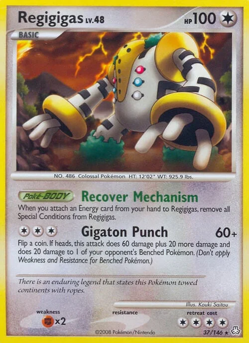 Regigigas Lv.48 — Legends Awakened
