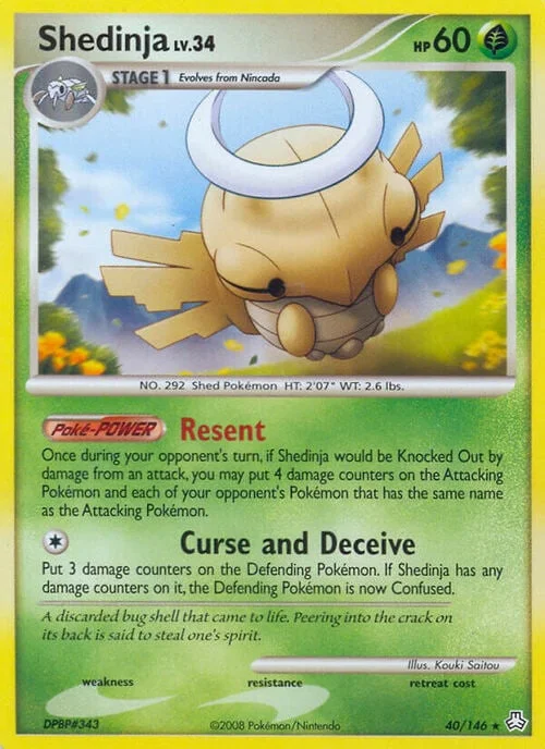 Shedinja Lv.34 — Legends Awakened