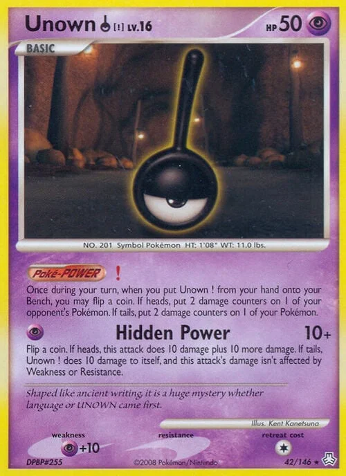 Unown [!] Lv.16 — Legends Awakened