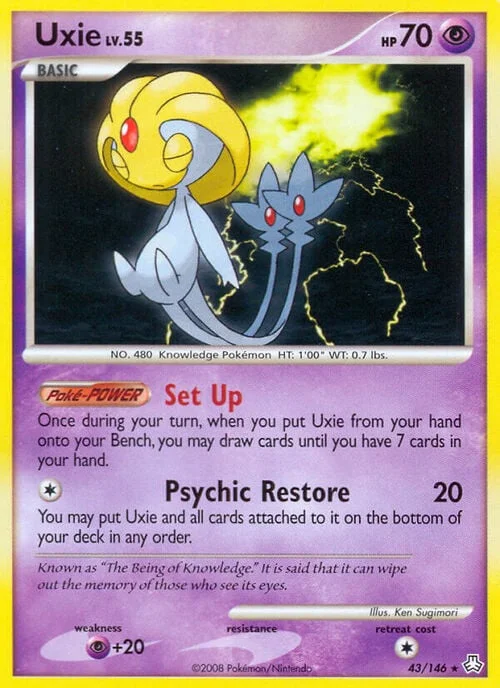 Uxie Lv.55 — Legends Awakened