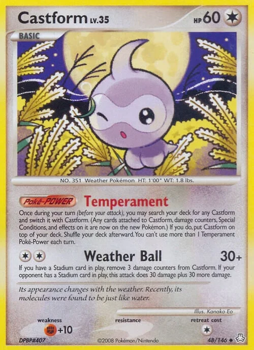 Castform Lv.35 — Legends Awakened