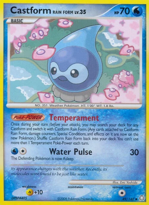 Castform Rain Form — Legends Awakened